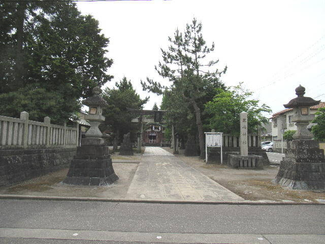 鹿嶋神社　参道