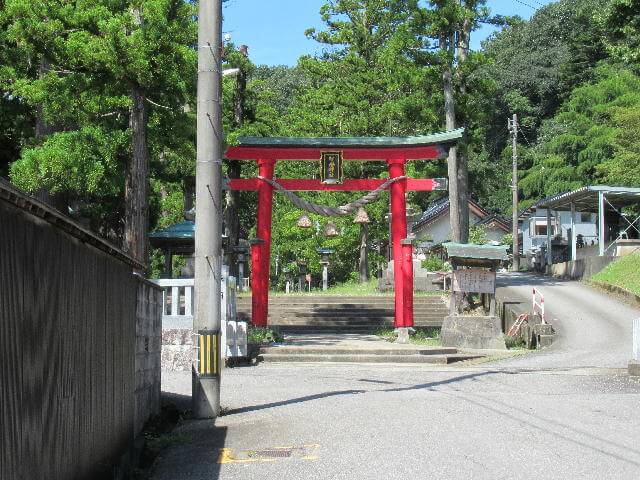 二上射水神社鳥居